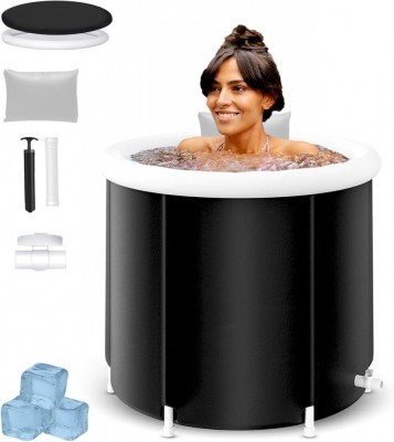 Cada gonflabila Premium pentru copii, adulti, familie, portabila, potrivita pentru apa calda, rece, rol de tratament SPA, cu scurgeri multiple, cu pom foto
