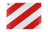 Placa semnalizatoare stanga pentru vehicule grele agabaritice 400x300, din aluminiu si folie reflectorizanta, conform reglementarilor, Elit