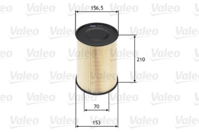 VALEO 585653 Filtru aer foto
