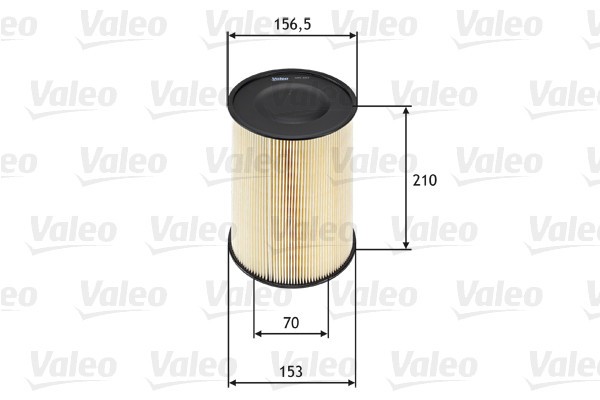 VALEO 585653 Filtru aer