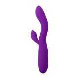 Vibratoare iepuras - Mina Senzatie Vibrator Iepuras Reincarcabil din Silicon 10 Moduri de Functionare