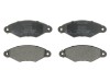 Set placute frana,frana disc PEUGEOT 206 Hatchback (2A/C) (1998 - 2016) ABE C1R012ABE