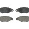 Set placute frana,frana disc PEUGEOT 206 Hatchback (2A/C) (1998 - 2016) ABE C1R012ABE
