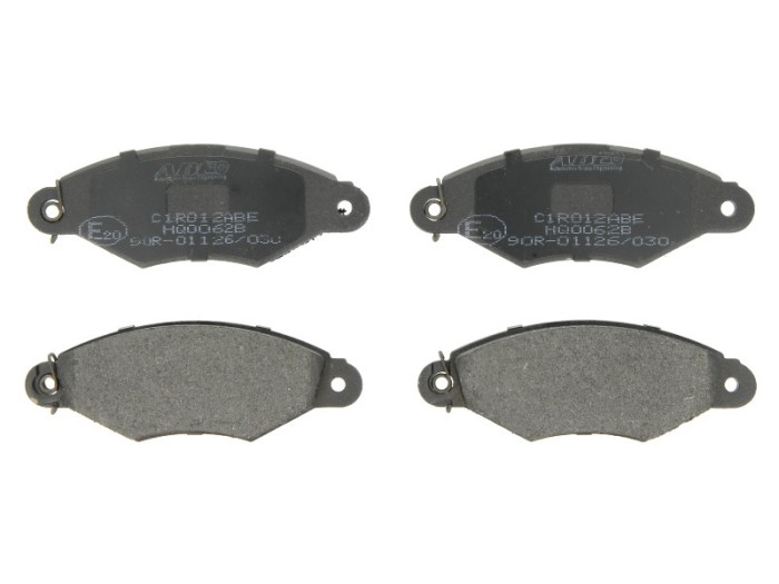 Set placute frana,frana disc PEUGEOT 206 Hatchback (2A/C) (1998 - 2016) ABE C1R012ABE