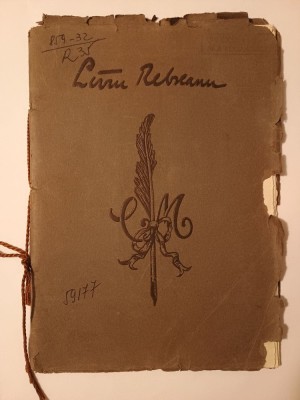 Liviu Rebreanu - C&amp;acirc;ntecul lebedei (col. Manuscriptum, 1927) foto