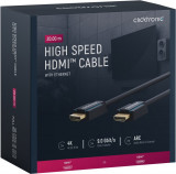 Cablu Profesional HDMI - HDMI 20m Ultra HD 4K 30Hz cu Ethernet OFC AWG24 aurit Clicktronic 70310