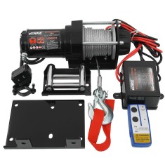 Troliu electric cu telecomanda, 12V, 1130kg, lungime cablu 12m, Verke