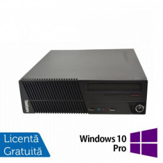 Calculator Lenovo ThinkCentre M71e SFF, Intel Core i3-2100 3.10GHz, 4GB DDR3, 250GB SATA, DVD-ROM + Windows 10 Pro foto