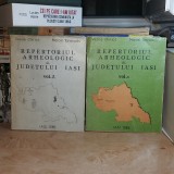 VASILE CHIRICA - REPERTORIUL ARHEOLOGIC AL JUDETULUI IASI ( 2 VOL ) , 1984/5 *