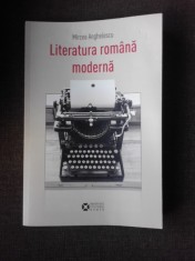 LITERATURA ROMANA MODERNA - MIRCEA ANGHELESCU PARTEA INTAI, PREMISE INCEPUTURI 1780-1860(CU DEDICATIA AUTORULUI) foto