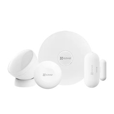 Kit sistem de alarma Smart Home EZVIZ, comunicare Wireless ZigBee CS-B1-HomeSensorKit