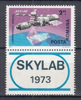 ROMANIA 1974 LP 867 SKYLAB MNH foto