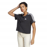 Tricou Fitness CROP top ADIDAS Negru Damă