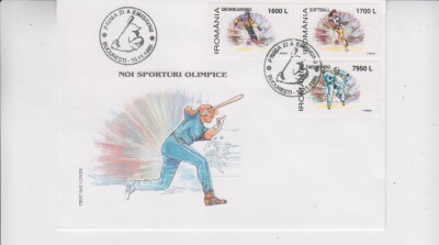 FDCR - Noi sporturi olimpice - LP1495 - an 1999 foto