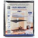 Filtru Carbon Hota Bucatarie K&amp;M, 47x57 mm, Piese Accesorii Aragazuri Hote