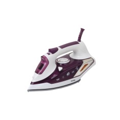 Fier de Calcat FLORIA ZLN3825, Talpa din ceramica, Anti-picurare, Temperatura reglabila, Capacitate 400ml, Putere 2300W