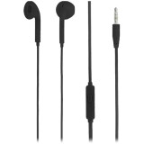 Casti cu fir Tellur Fly In-Ear negru TLL162142