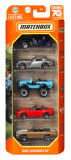 Set 5 masini metalice - Blue Highways II | Mattel