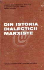 Din istoria dialecticii marxiste foto