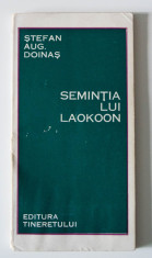 ?tefan Aug. Doina? - Semin?ia lui Laokoon (cu dedica?ie/ autograf) foto