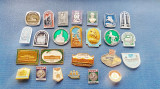 D682-I-Lot 25 Insigne URSS Moscova, Petersburg, Ermitaj, sportive, etc.