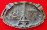 Obiect vechi ornamental din bronz - Tour Eiffel Paris - art nouveau
