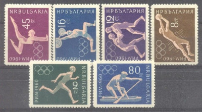 Bulgaria 1960 Sport, Olympics, MNH A.133 foto