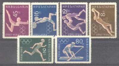 Bulgaria 1960 Sport, Olympics, MNH A.133 foto