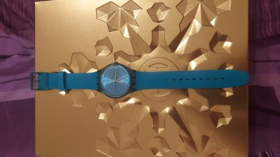 Ceas Swatch Rebel albastru foto