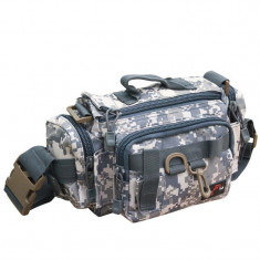 Geanta accesorii pescuit spinning Baracuda B19-098, 32x17x18cm, camuflaj digital foto