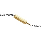 Adaptor Audio Jack De La 3.5 La 6.35 Vision Touch