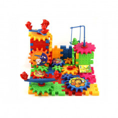 Set de constructie pentru copii Magical Blocks, 81 piese, Plastic, +3 ani, Multicolor