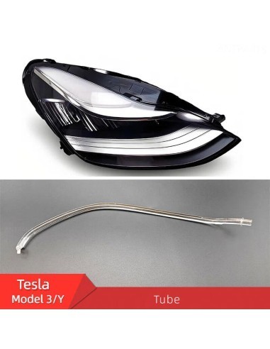 Set fibra reparatie lumini de zi DRL far dreapta Tesla Model 3, Model Y