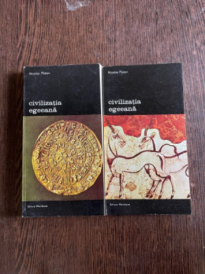 Nicolas Platon - Civilizatia egeeana (2 volume) foto