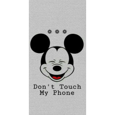Husa Personalizata SAMSUNG Galaxy A40 Mickey Don&#039;t Touch My Phone