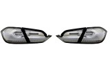 Set stopuri, lampa spate FORD FIESTA, 08.2017-, partea stanga, dynamic indicator; LED; crom, transparent; TUNING,