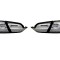 Set stopuri, lampa spate FORD FIESTA, 08.2017-, partea stanga, dynamic indicator; LED; crom, transparent; TUNING,
