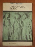 LITERATURA ELINA de JEAN DEFRADAS