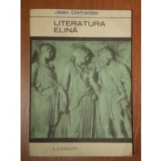 LITERATURA ELINA de JEAN DEFRADAS