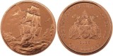 Ascension Island 2025 - 1 dollar, vapor, UNC