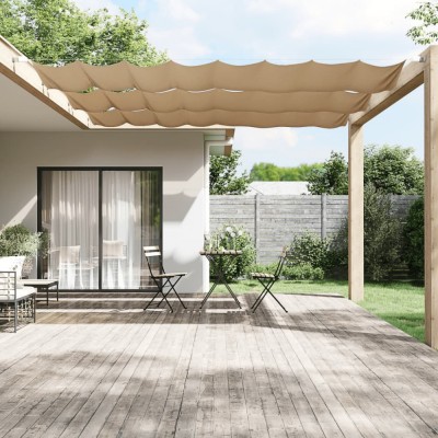Copertină verticală, gri taupe, 60x1200 cm, țesătură oxford foto