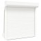 vidaXL Oblon rulant, alb, 100 x 100 cm, aluminiu