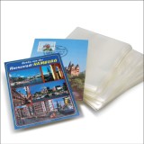 Posete transparente subtiri pentru carti postale si scrisori 115 X 163mm