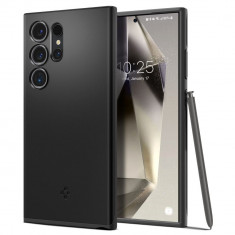 Husa Spigen Thin Fit pentru Samsung Galaxy S24 Ultra Negru