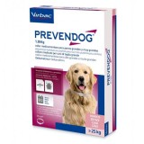 ZGARDA ANTIPARAZITARA PENTRU CAINI PREVENDOG 75 CM (2 BUC CUTIE), Virbac