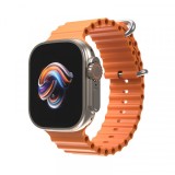Smartwatch Sendem QX02 Ultra, Portocaliu, Universal