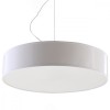 Lampă Suspendată Arena Alb Pvc 3 Becuri Rotundă Minimalistă De Interior