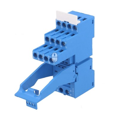Soclu releu, pentru seriile 55.32, 55.34, 14 pini, FINDER, 94.04SPA, T267467 foto