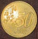 50 EUROCENTS 2002 FRANTA/ MONEDA DIN IMAGINI