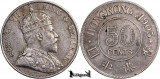 1905, 50 Cents - Eduard al VII-lea - Hong Kong-ul britanic - Imperiul Britanic